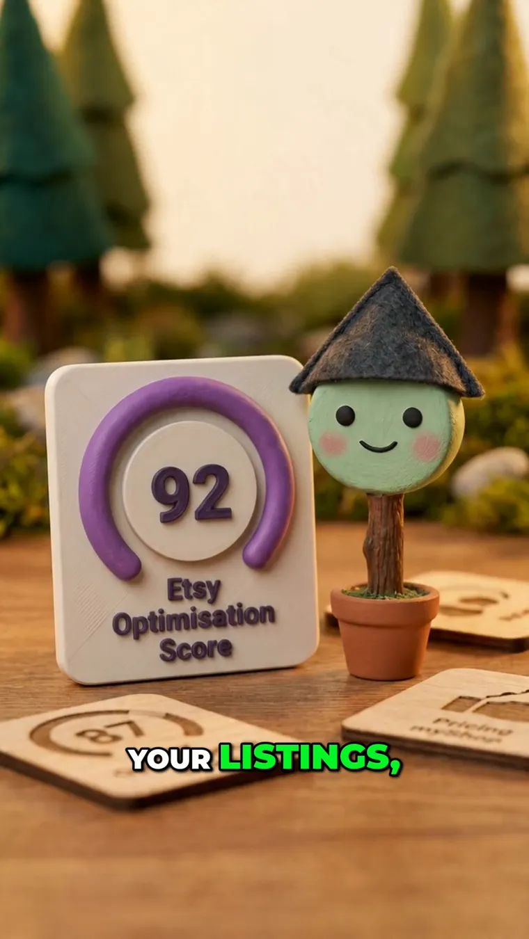 Etsy optimization score